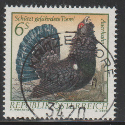 AUSTRIA 1982 Nature Conservation "Protect Endangered Species" UNH SG 1944