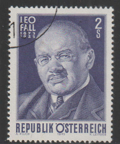 AUSTRIA 1975 The 50th Anniversary of the Death of Leo Fall UNH SG 1741