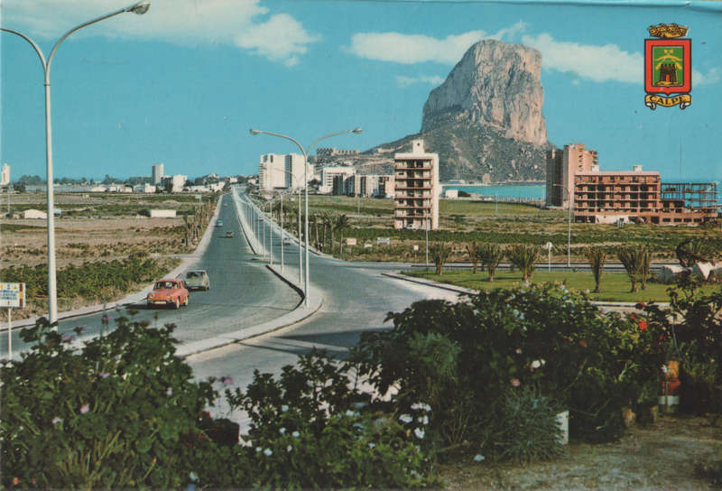 MINT POST CARD COSTA BLANCA