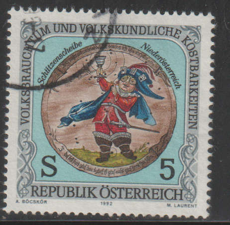 AUSTRIA 1992 National Customs and Folklore Treasures UNH SG 2305
