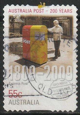 AUSTRALIA 2009 The 200th Anniversary of the Australian Post UNH SG 3166