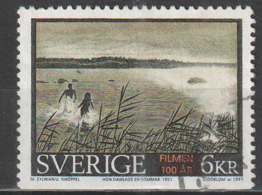 SWEDEN 1995 The 100th Anniversary of the Cinema ULH SG 1828