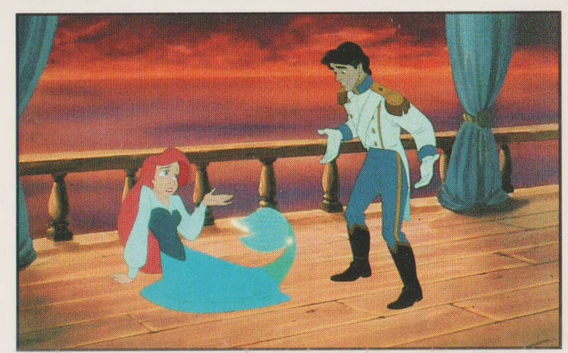 PANINI COLLECTABLE STICKERS THE LITTLE MERMAID #197