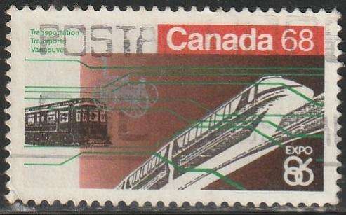 CANADA 1986 "Expo '86" World Fair, Vancouver ULH SG 1197