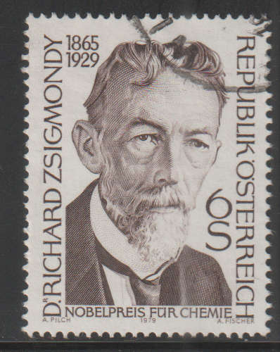 AUSTRIA 1979 The 50th Anniversary of the Death of Richard Zsigmondy UNH SG 1851