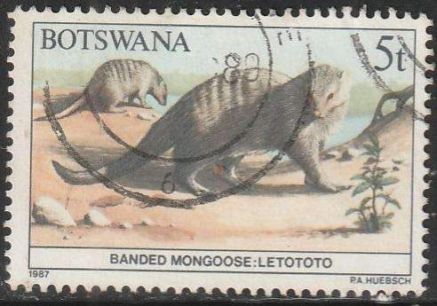 BOTSWANA 1987 Animals of Botswana ULH SG 623