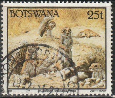BOTSWANA 1992 Animals ULH SG 746