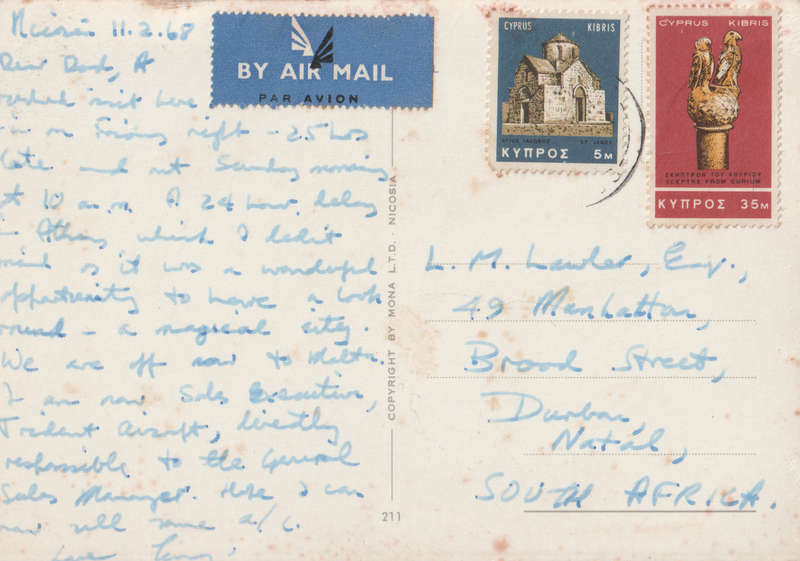 USED POST CARD