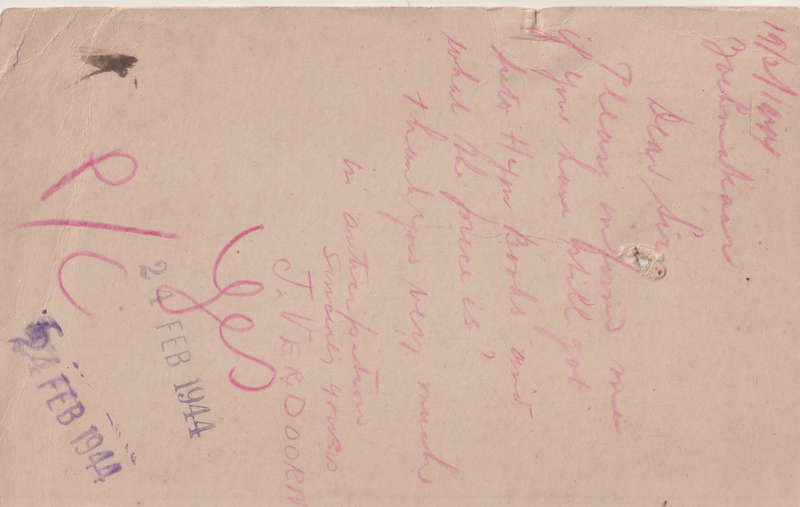 UNION PRE PAID POSTCARD UNION BUILDINGS