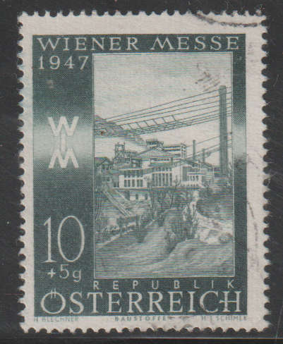 AUSTRIA 1947 Vienna Fair UNH SG 1011