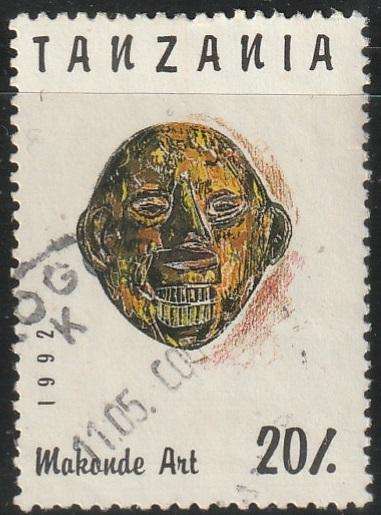 TANZANIA 1992 Makonde Art VFU SG 1485
