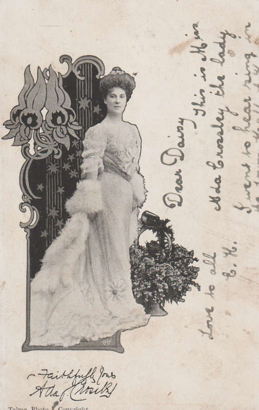 VINTAGE USED POST CARD