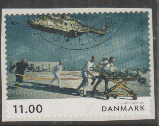 DENMARK 2012 NORDIC Issue - Life by the Sea. Self Adhesive Stamps CTO SG 1680