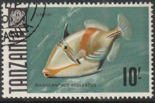 TANZANIA 1967 Marine Life - Fish UNH SG 156A