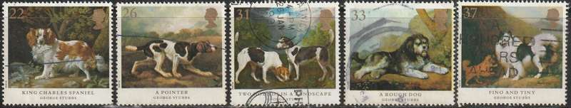 GB 1991 Paintings by George Stubbs ULH SG 1531-5