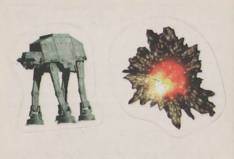PANINI COLLECTABLE STICKERS STAR WARS #S 17