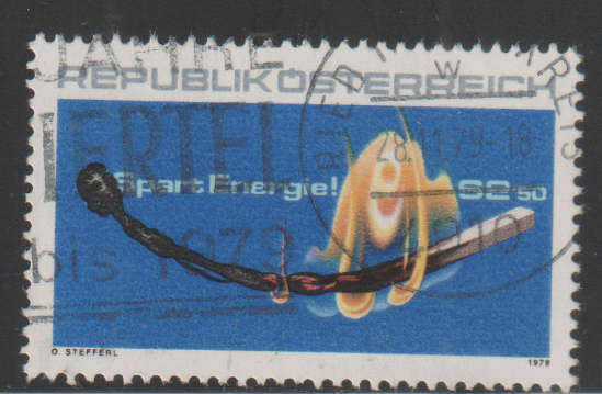 AUSTRIA 1979 Save Energy UNH SG 1853