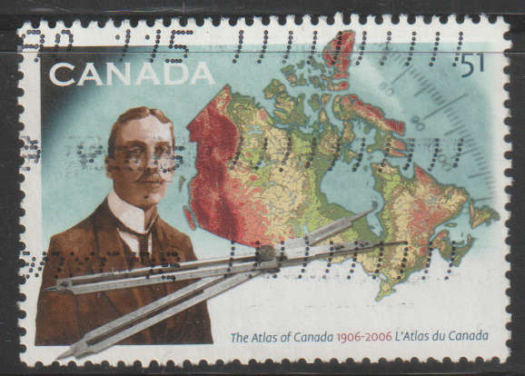 CANADA 2006 The 100th Anniversary of the James White Atlas of Canada ULH SG 2406