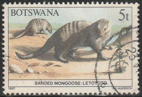 BOTSWANA 1987 Animals of Botswana ULH SG 623
