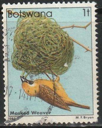 BOTSWANA 1982 Birds ULH SG 515