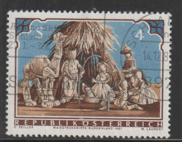 AUSTRIA 1981 Christmas UNH SG 1920