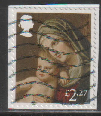 ENGLAND  2017 Christmas - Madonna and Child ON PAPER SG 4026