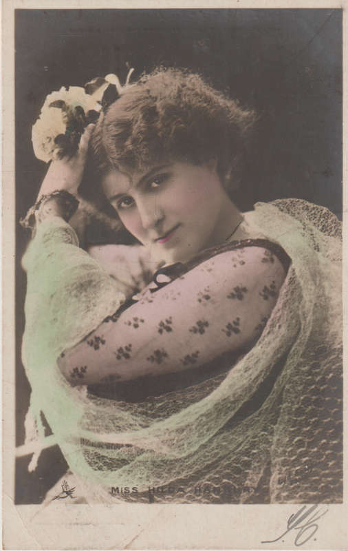 VINTAGE USED POST CARD