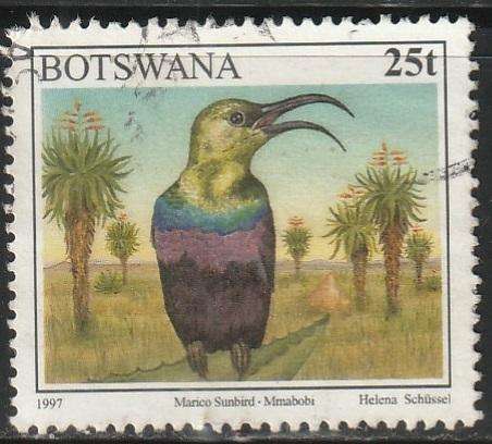 BOTSWANA 1997 Birds ULH SG 856