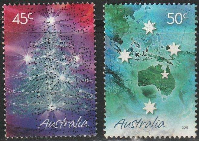 AUSTRALIA 2005 Marking the Occassion UNH SG 2556/7