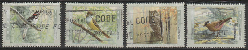 CANADA 1998 Birds ULH SG 1779-82