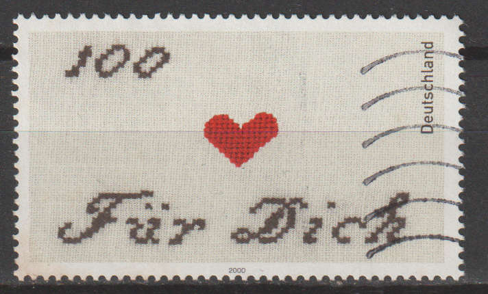 GERMANY 2000 Greeting Stamp ULH SG 2982