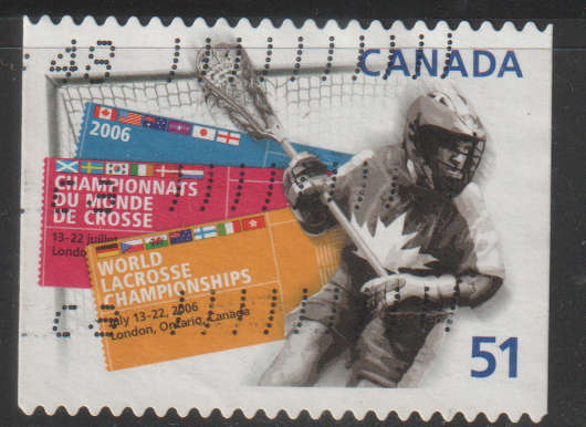 CANADA 2006 World Lacrosse Championships - ULH SG 2407