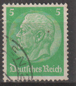 GERMAN REICH 1934 Paul von Hindenburg UNH SG 479