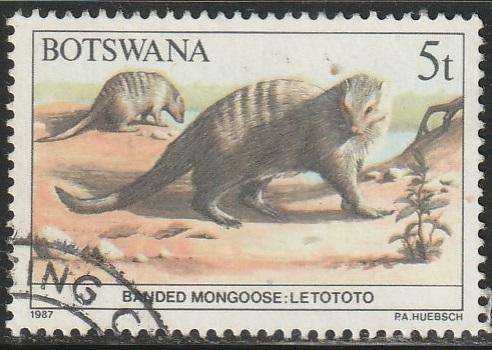 BOTSWANA 1987 Animals of Botswana ULH SG 623