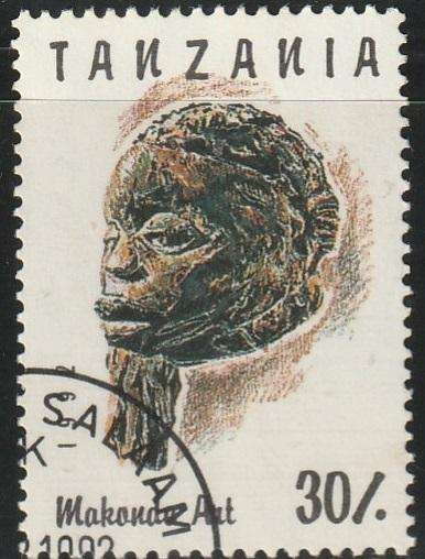 TANZANIA 1992 Makonde Art VFU SG 1486