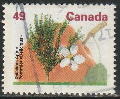 CANADA 1991 Fruit and Nut Trees  ULH SG 1468B