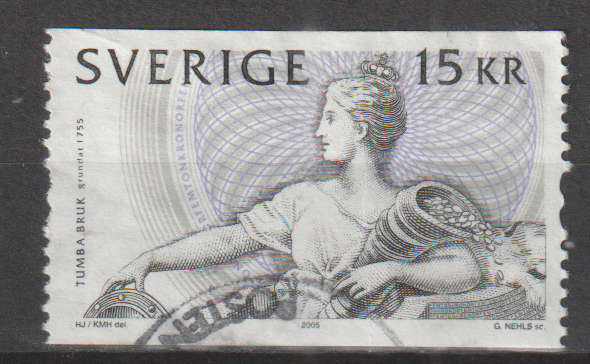 SWEDEN 2005 The 250th Anniversary of the Tumba Bruk Printing Company ULH SG 2405