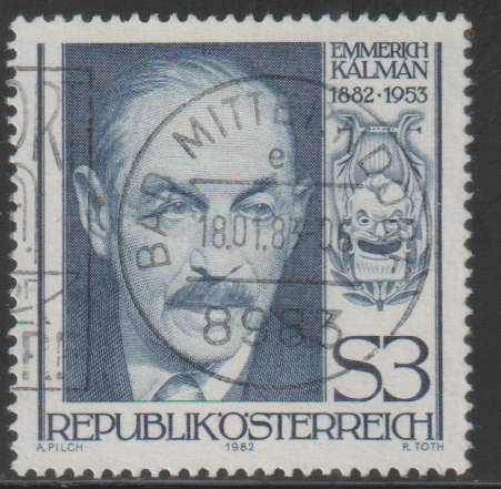 AUSTRIA 1982 The 100th Anniversary of Emmerich Kàlmàn UNH SG 1947