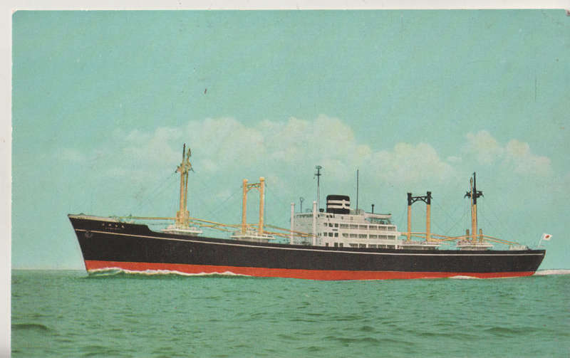 SHIPS OF THE WORLD POST CARDS MS HAVANA MARU