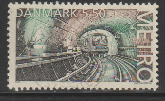 DENMARK 2002 The Opening of the Copenhagen Metro ULH SG 1276