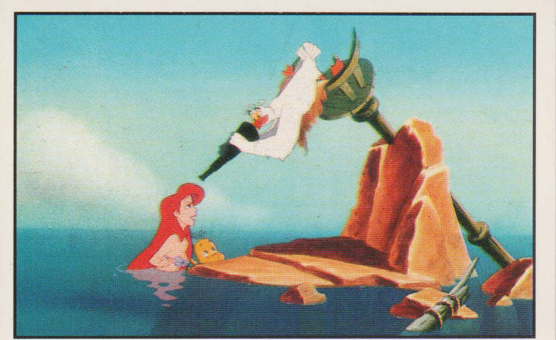 PANINI COLLECTABLE STICKERS THE LITTLE MERMAID #30