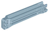 ORIGINAL LEGO Technic, Gear Rack 1 x 14 x 2 Housing USED LIGHT BLUEISH GRAY