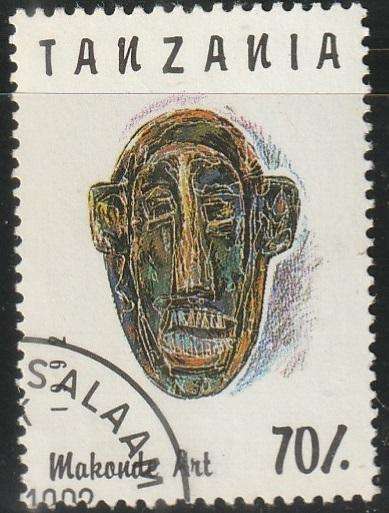 TANZANIA 1992 Makonde Art VFU SG 1488