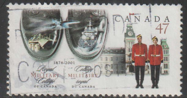 CANADA 2001 The 125th Anniversary of Royal Military College of Canada ULH SG 2086