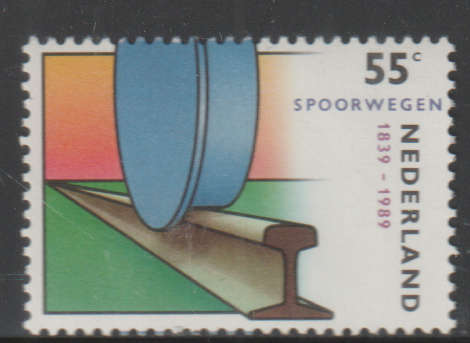 NETHER,ANDS 1989 The 150th Anniversary of the Dutch Railways UMM SG 1557