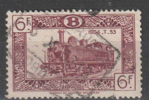THEMATIC RAIL PARCEL STAMPS BELGIUM ULH