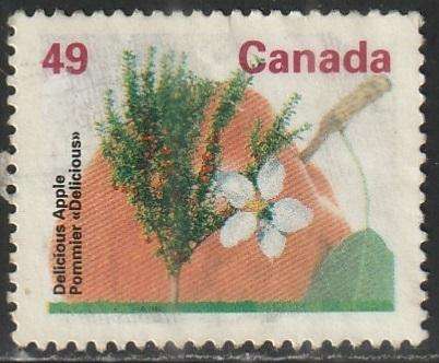 CANADA 1991 Fruit and Nut Trees  ULH SG 1468B