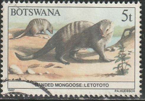 BOTSWANA 1987 Animals of Botswana ULH SG 623