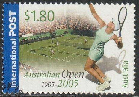 AUSTRALIA 2005 The 100th Anniversary of the Australian Open Tennis ULH SG 2466