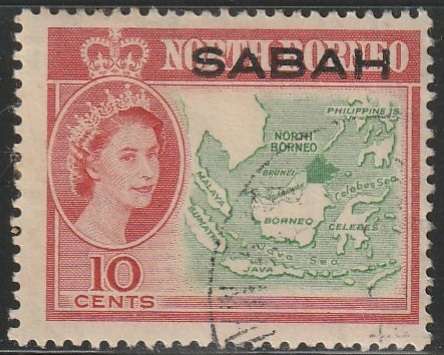 THEMATIC MAPS SABAH NORTH BORNEO ULH